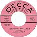 Sammy Davis, Jr. - "Something's Gotta Give" (Single)