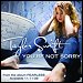 Taylor Swift - "You're Not Sorry" (Single)